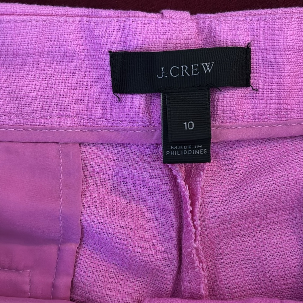 Women’s JCrew shorts size 10 pink - Picture 4 of 5